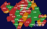 重庆市万州区geoJson地图渲染实例